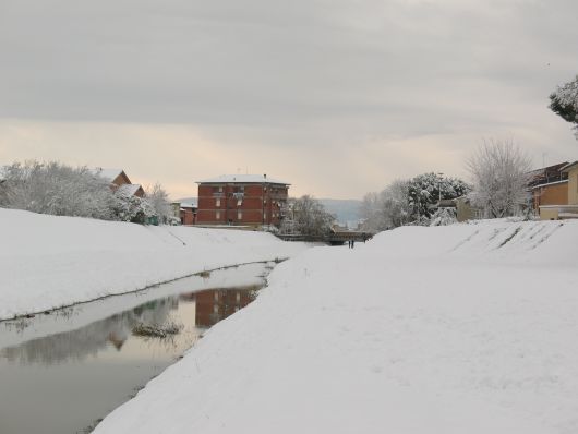 Nevicata a Ponsacco 2009