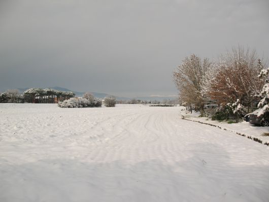 Campagna innevata