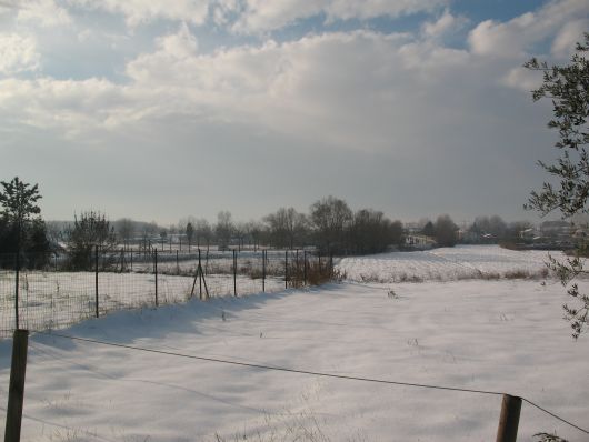 Campagna Pontedera neve