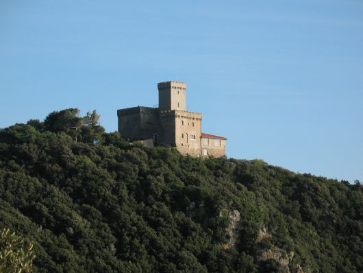 Il Castello Sonnino nei pressi di Livorno