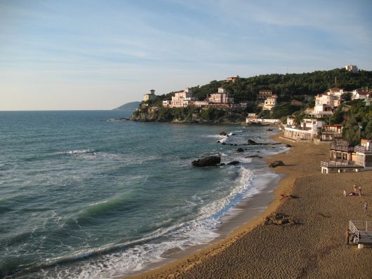Foto della Baia del Quercetano