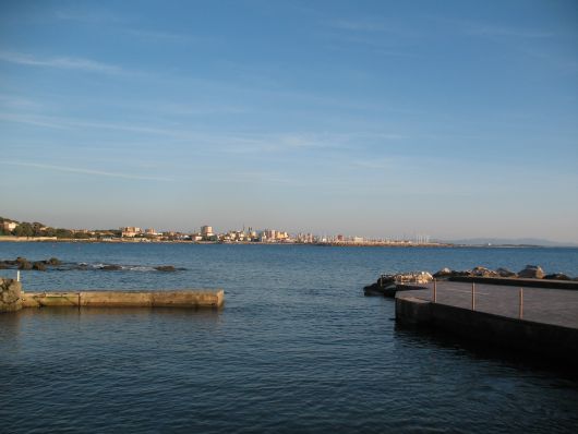 Rosignano Solvay da Castiglioncello immagini