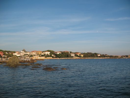Veduta dal mare di Castiglioncello