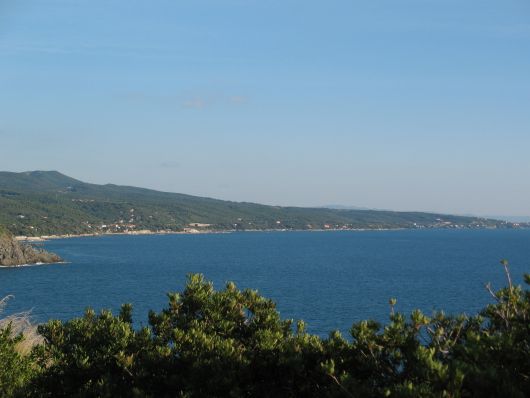 Foto della costa vicino Livorno
