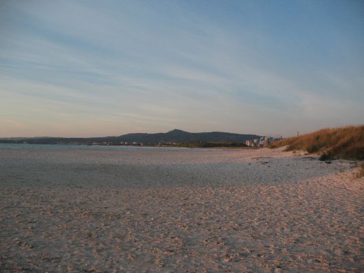Veduta delle spiagge bianche di Rosignano