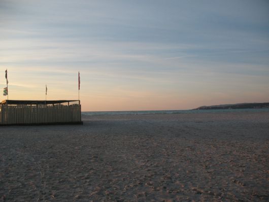Tramonto alle Spiagge Bianche