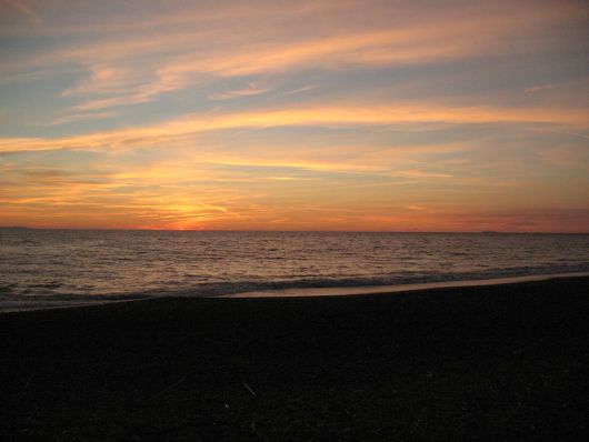 Foto da scaricare per tramonto sul mare