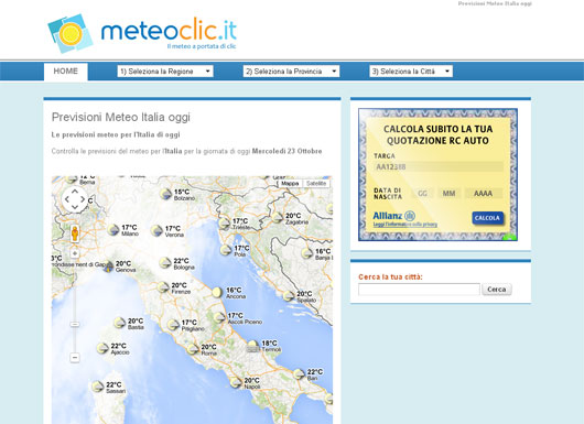 Sito meteoclic.it