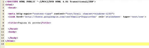 Font per pagine web